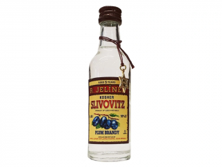 Rudolf Jelínek Slivovice kosher 5y 50% 0,05 l (holá láhev)