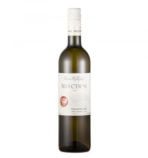 Rulandské bílé Pozdní sběr 2023 suché 13% 0,75l Selection Vinařství U Kapličky