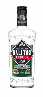 Salitos Tequila Silver 38% 0,7 l (holá láhev)