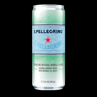 San Pellegrino plech 0,33l