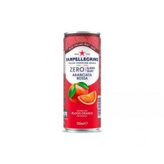Sanpellegrino ZERO Aranciata Rossa Sanpellegrino (červený pomeranč) 0,33l