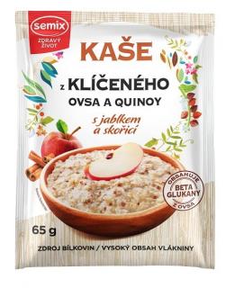 Semix Kaše z klíčeného ovsa a quinoy s jablkem a skořicí bez lepku 65g