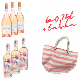 Set Chateau d'Esclans Sacha Lichine The Pale Rose 2021 12,5% + Whispering Angel Rose de P