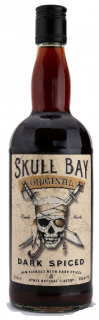 Skull Bay Dark Spiced Original 37,5% 0,7 l (holá láhev)