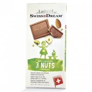 SwissDream hořká čokoláda 72% 100g