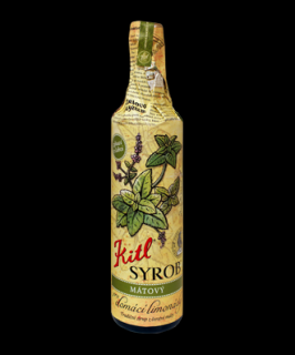 Syrob Mátový - mátový sirup 0,5l Kitl
