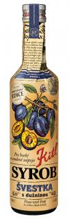 Syrob Švestka - švestkový sirup 0,5l Kitl