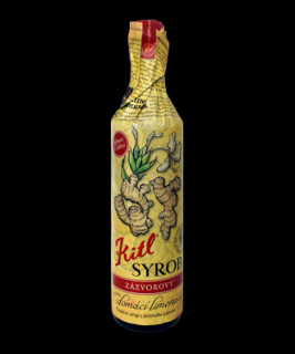 Syrob Zázvorový- zázvorový sirup 0,5l Kitl