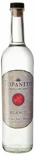 Tequila Topanito Blanco 100% Agave 50% 0,7 l (holá láhev)
