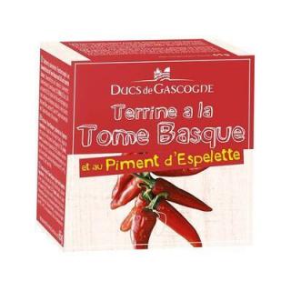 Terina se sýrem Tome Basque a pálivou paprikou Espelette 65g Ducs de Gascogne