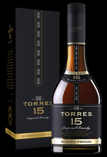 Torres Brandy Reserva Privada 15y 40% 0,7 l (karton)