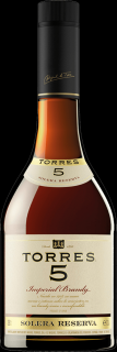 Torres Brandy Solera Reserva 5y 38% 0,7 l (holá láhev)