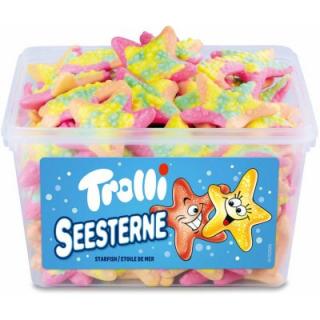 Trolli Starfish - želé bonbony hvězda - dóza 975g