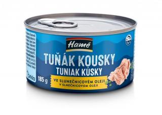 Tuňák drcený ve slunečnicovém oleji 185 g