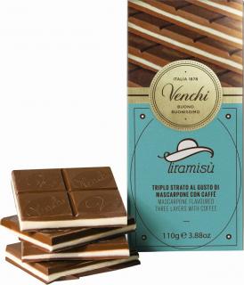 Venchi - čokoláda Tiramisu 110g