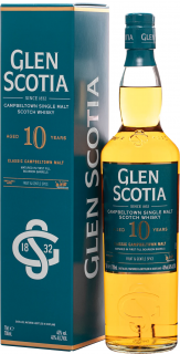 Whisky Glen Scotia 10YO Gruit and Gentle Spice 40% 0,7 l (karton)