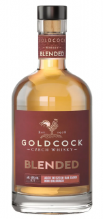 Whisky Gold Cock Blended 42% 0,7 l (holá láhev)