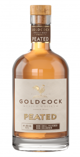 Whisky GoldCock Peated 45% 0,7 l (holá láhev)