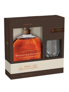Woodford Reserve Straight Bourbon 43,2% 0,7 l (dárkové balení 1 sklenička)