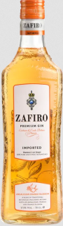 Zafiro Orange Gin 37,5% 0,7 l (holá láhev)