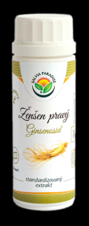 Ženšen - ginsenosidy standardizovaný extrakt kapsle 60ks Salvia Paradise