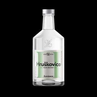 Žufánek Hruškovice 45% 0,5 l (holá láhev)