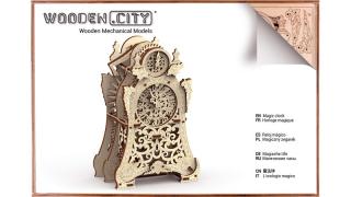 3D Dřevěné Magické hodiny - stavebnice