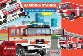 Betexa Vystřihovánka - Hasičská stanice