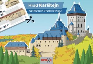 Betexa Vystřihovánka - Hrad Karlštejn - jednoduchá