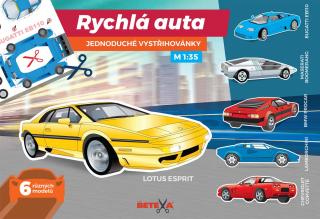 Betexa Vystřihovánka - Rychlá auta