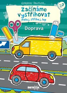 Betexa Začínáme vystřihovat (maluj, stříhej, lep) - Doprava