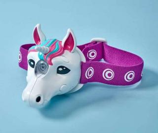 Brainstorm Toys LED svítilna na hlavu UNICORN se zvukem