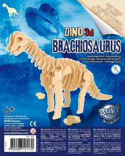 BUKI Dino3D dřevěná skládačka Brachiosaurus