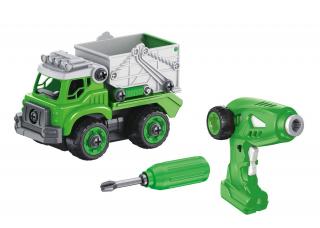 BUKI RC Popelářské auto 2v1 - šroubovací stavebnice
