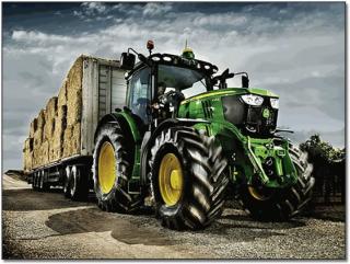 Diamantový obrázek 40x30cm - John Deere 8030