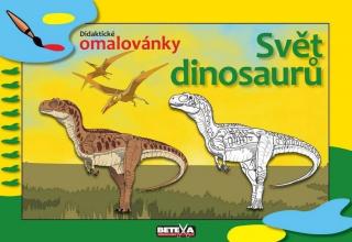 Didaktické omalovánky - Svět dinosaurů