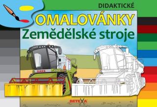 Didaktické omalovánky - Zemědělské stroje