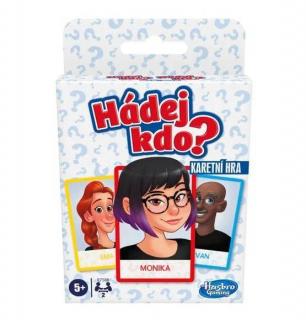 Hasbro Hádej kdo - karetní hra