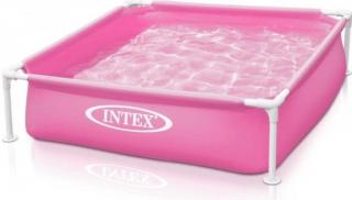 INTEX Bazén Frame Mini RŮŽOVÝ 122x122x30cm 57172