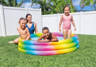 INTEX Bazén Rainbow Ombre 147x33cm 58439
