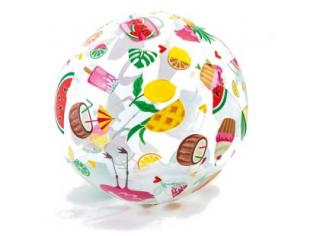 INTEX Nafukovací míč Lively 51cm 59040 Tropical