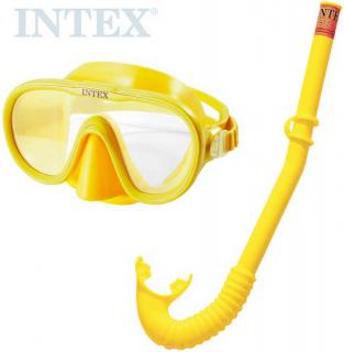 INTEX Potápěčský set Adventurer 8+ 55642 ŽLUTÁ