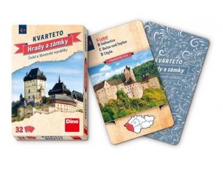 Karetní hra Kvarteto - Hrady a zámky