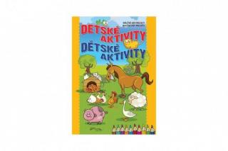 Knížka Dětské aktivity / Detské aktivity CZ+SK