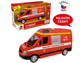 MaDe Auto Hasičská dodávka, 21cm s hlasy posádky