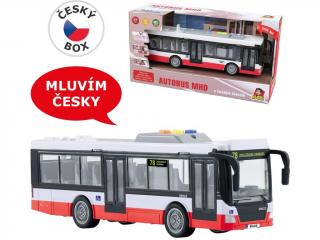 MaDe Autobus 26cm - mluví česky a svítí