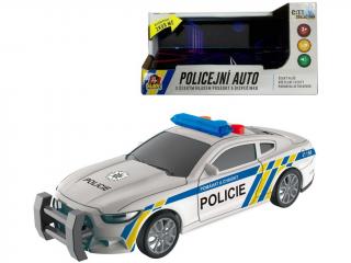 MaDe Policejní auto 17cm, CZ hlasy a světlo