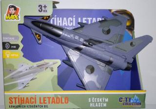 MaDe Stíhačka Gripen CZ hlas, zvuky a světlo