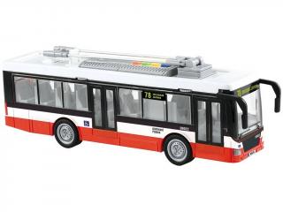 MaDe Trolejbus 28cm - mluví česky a svítí
