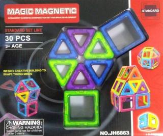 Magnetická stavebnice Magic Magnetic 30ks